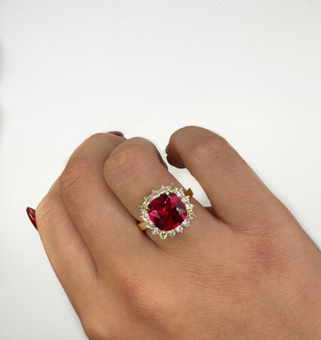 Scarlet Letter Ring