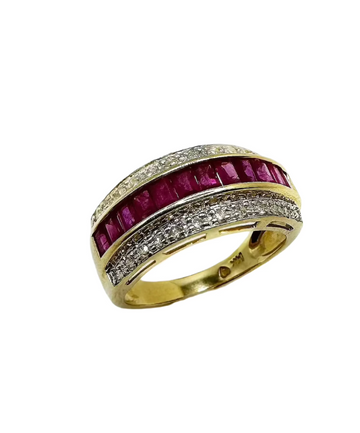 Ruby Radiance Ring