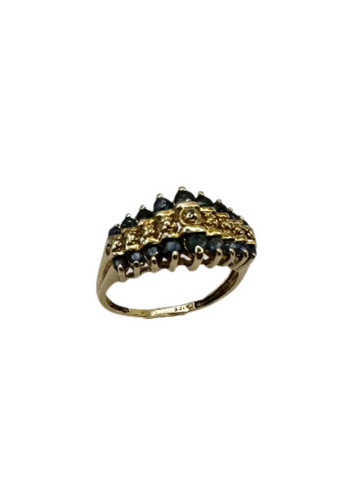 Midnight Saphire Ring