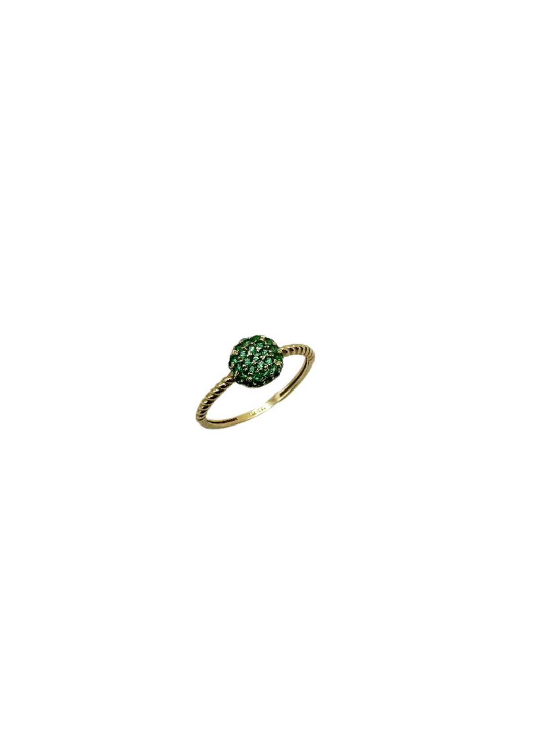 Prism Ring Green